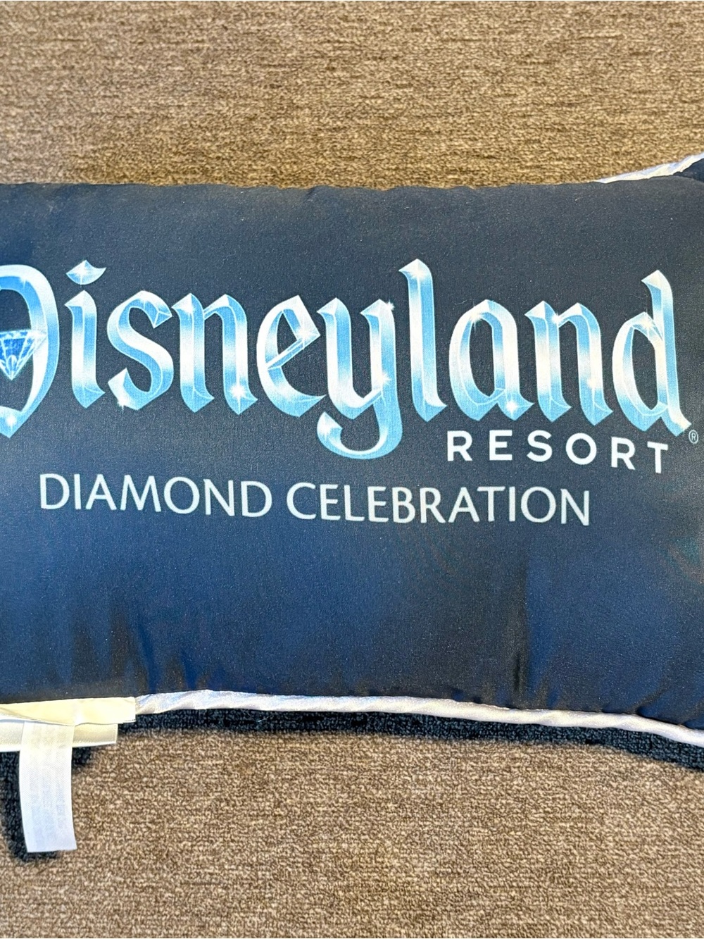 Disney Disneyland Resort Diamond Celebration Pillow Cinderella’s Castle